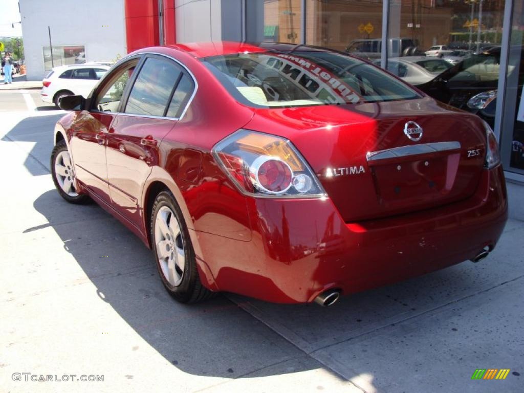 2007 Altima 2.5 S - Sonoma Sunset Metallic / Blond photo #6