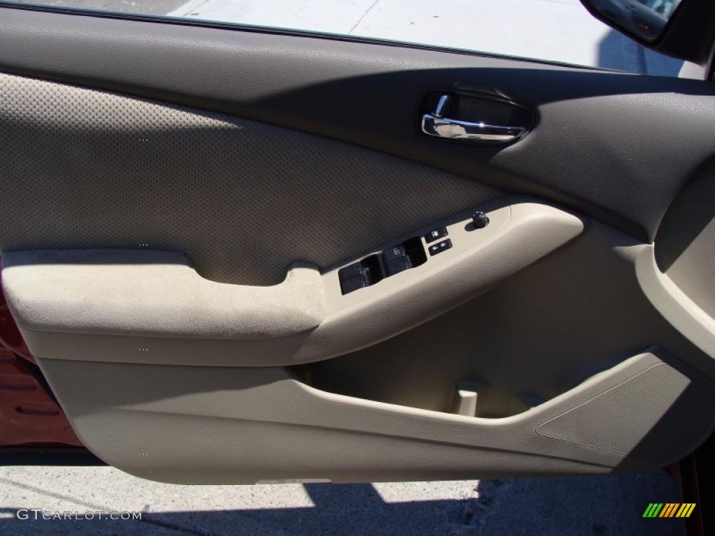 2007 Altima 2.5 S - Sonoma Sunset Metallic / Blond photo #9