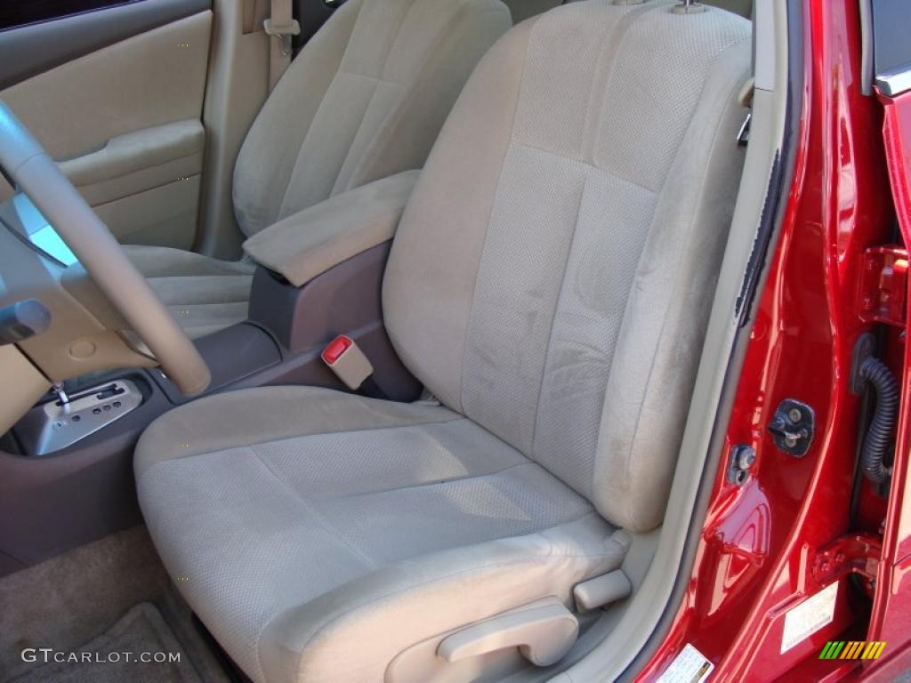 2007 Altima 2.5 S - Sonoma Sunset Metallic / Blond photo #13