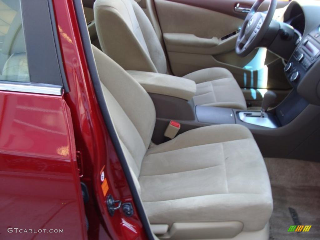 2007 Altima 2.5 S - Sonoma Sunset Metallic / Blond photo #14