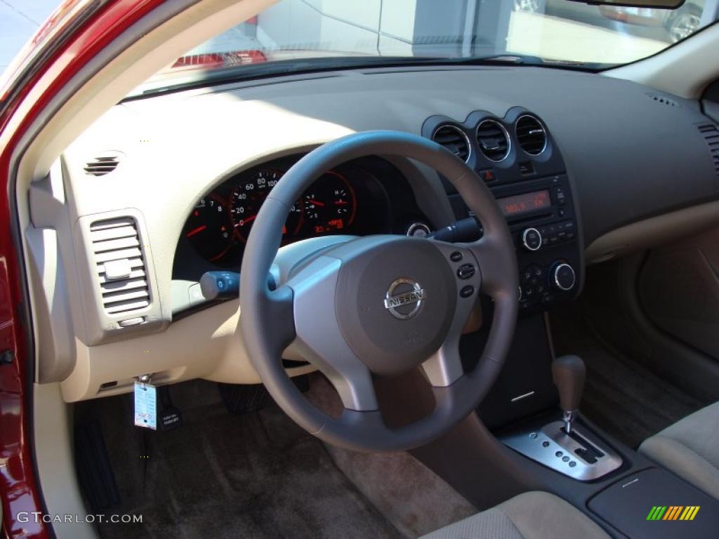 2007 Altima 2.5 S - Sonoma Sunset Metallic / Blond photo #18