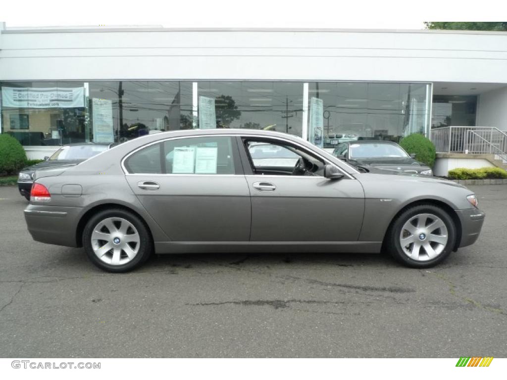 2007 7 Series 750Li Sedan - Sterling Grey Metallic / Black photo #2