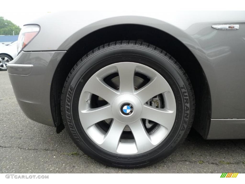 2007 7 Series 750Li Sedan - Sterling Grey Metallic / Black photo #8