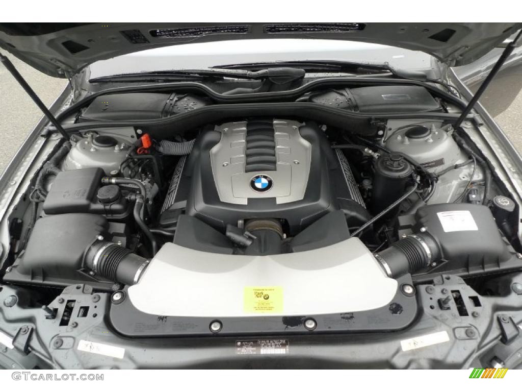 2007 7 Series 750Li Sedan - Sterling Grey Metallic / Black photo #19