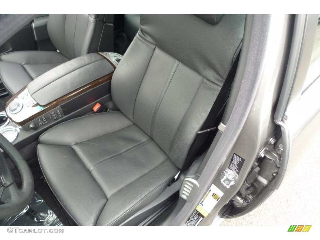 2007 7 Series 750Li Sedan - Sterling Grey Metallic / Black photo #25