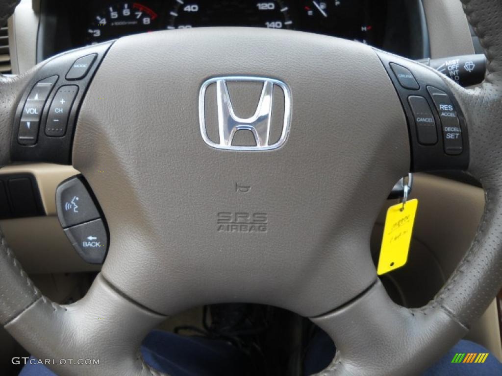 2006 Accord EX Sedan - Desert Mist Metallic / Ivory photo #15
