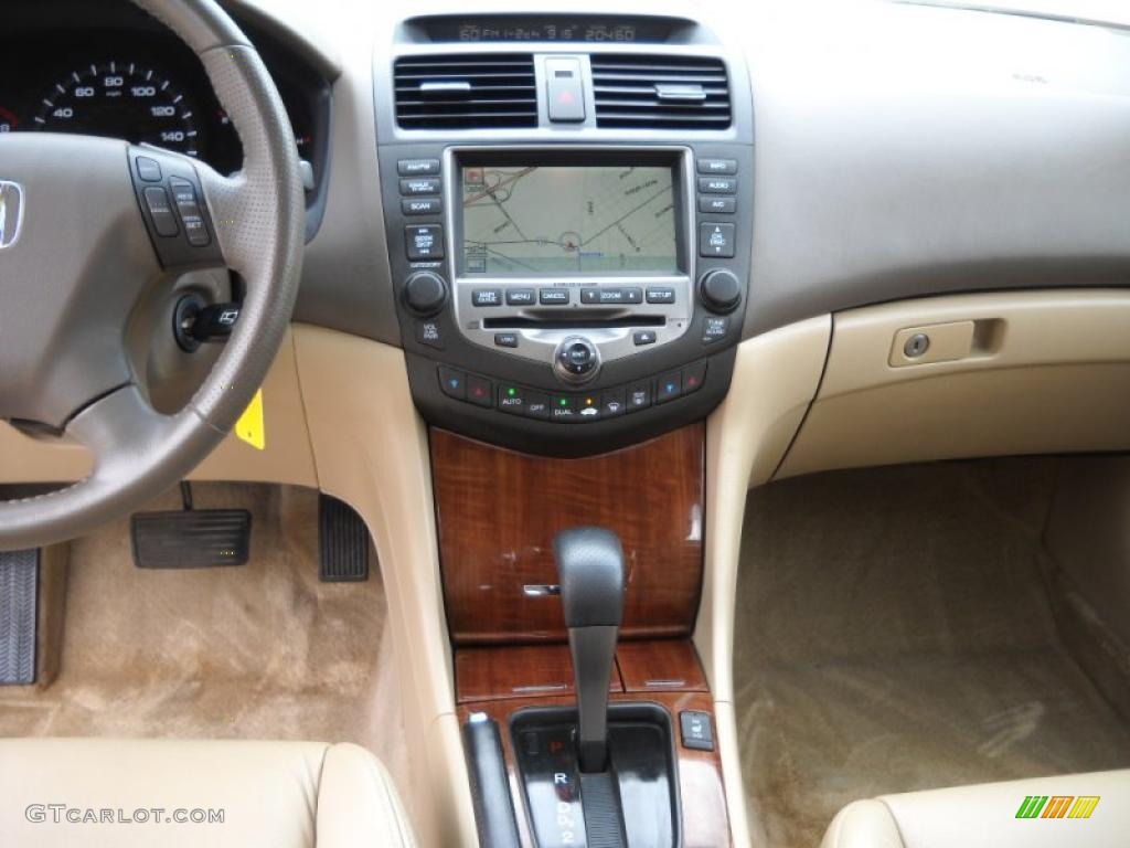 2006 Accord EX Sedan - Desert Mist Metallic / Ivory photo #18