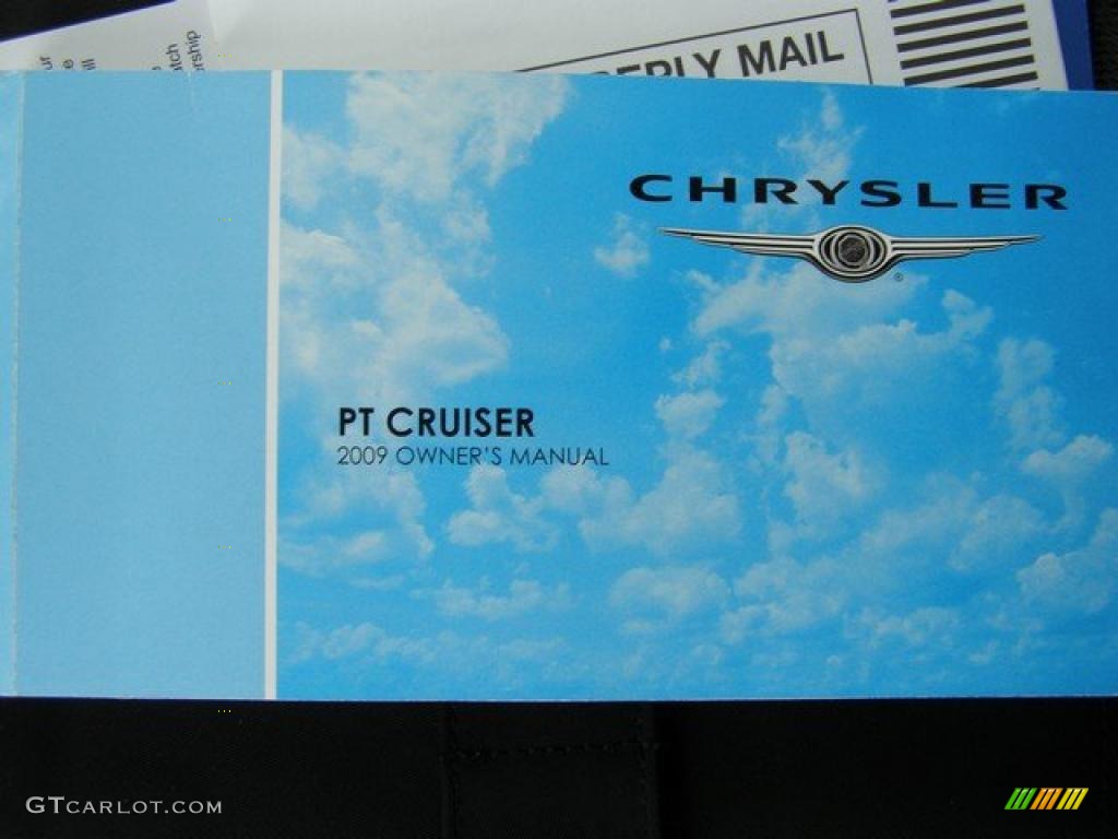2009 PT Cruiser LX - Brilliant Black Crystal Pearl / Pastel Slate Gray photo #8
