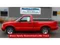 2002 Victory Red Chevrolet S10 LS Regular Cab  photo #2