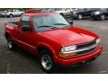 2002 Victory Red Chevrolet S10 LS Regular Cab  photo #12