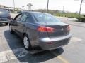 2008 Graphite Gray Pearl Mitsubishi Lancer DE  photo #2