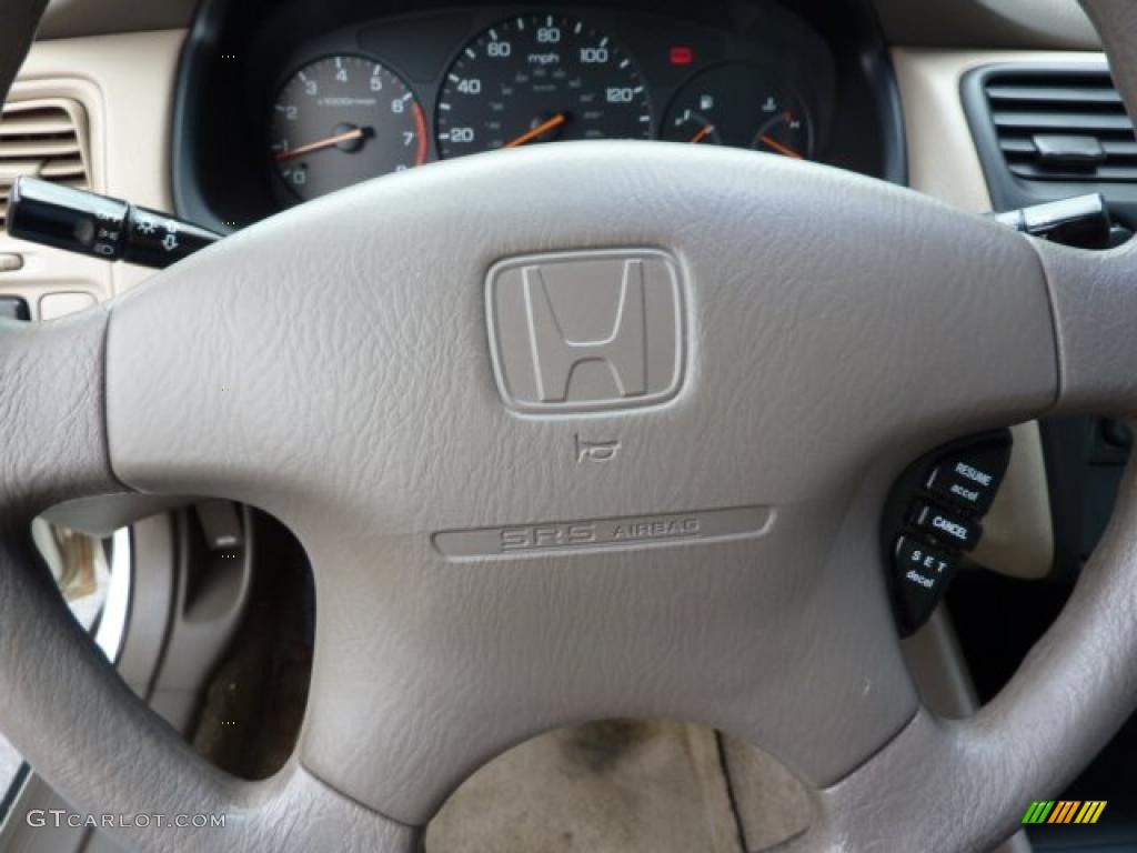 1998 Accord LX Sedan - Taffeta White / Ivory photo #19