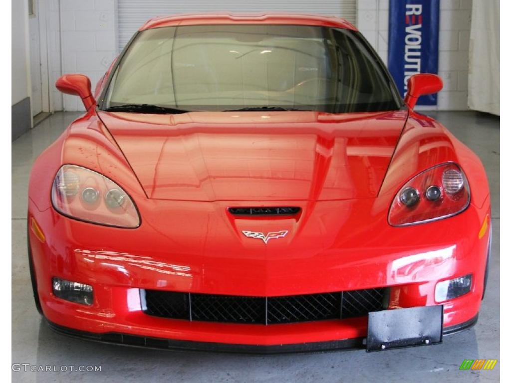 2008 Corvette Z06 - Victory Red / Ebony/Red photo #2