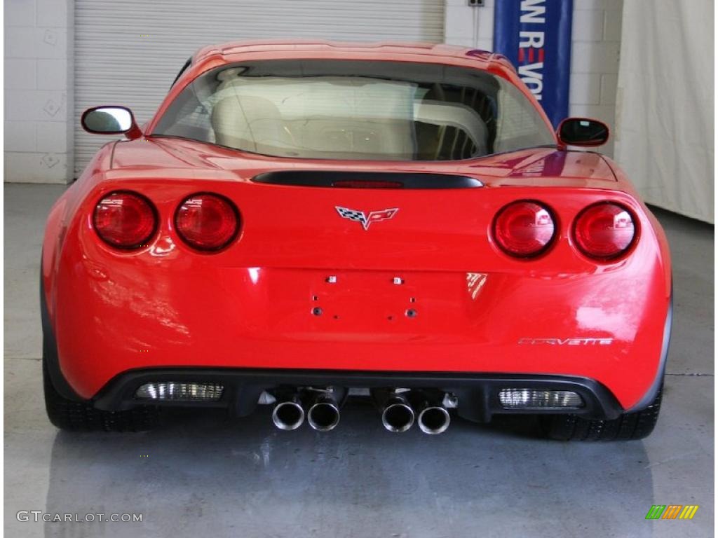 2008 Corvette Z06 - Victory Red / Ebony/Red photo #3