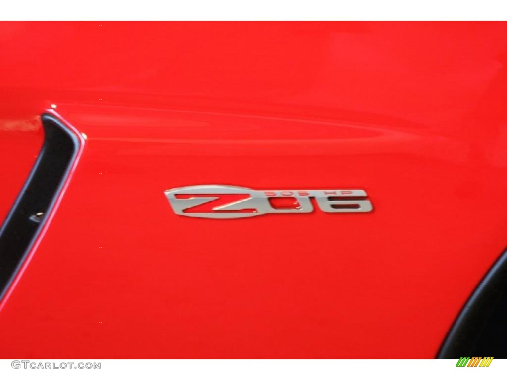 2008 Corvette Z06 - Victory Red / Ebony/Red photo #4