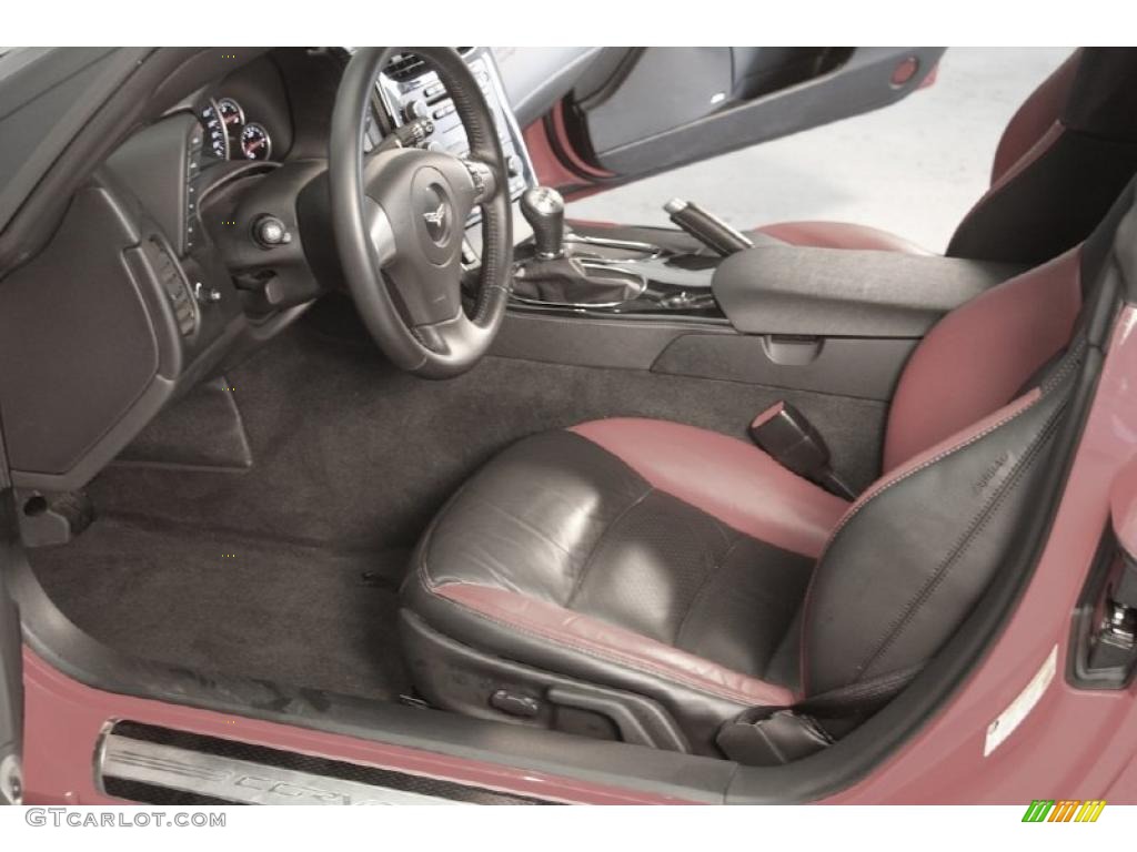 2008 Corvette Z06 - Victory Red / Ebony/Red photo #5