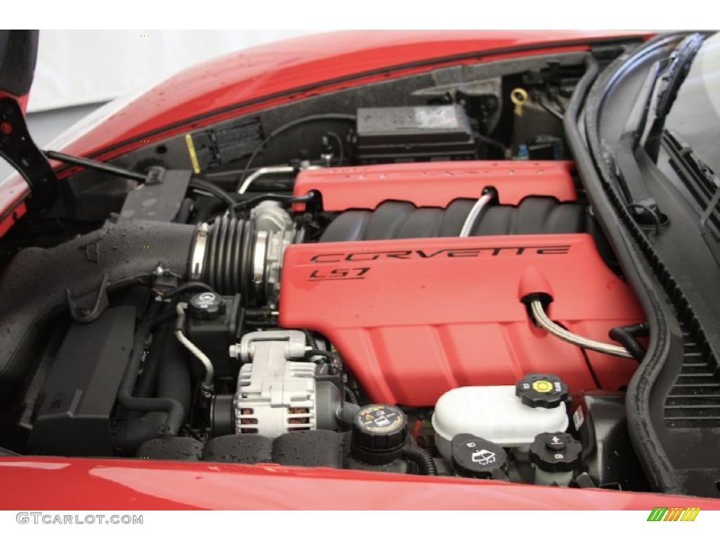 2008 Corvette Z06 - Victory Red / Ebony/Red photo #17