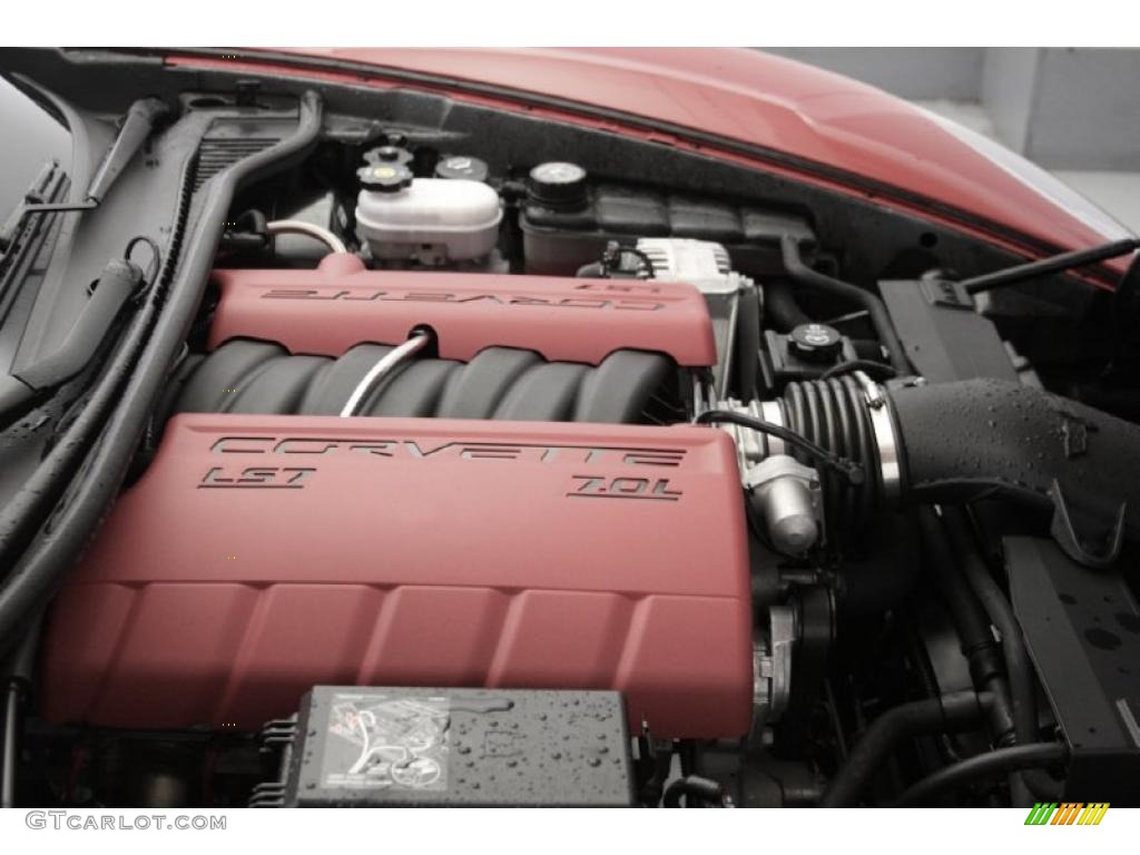 2008 Corvette Z06 - Victory Red / Ebony/Red photo #18