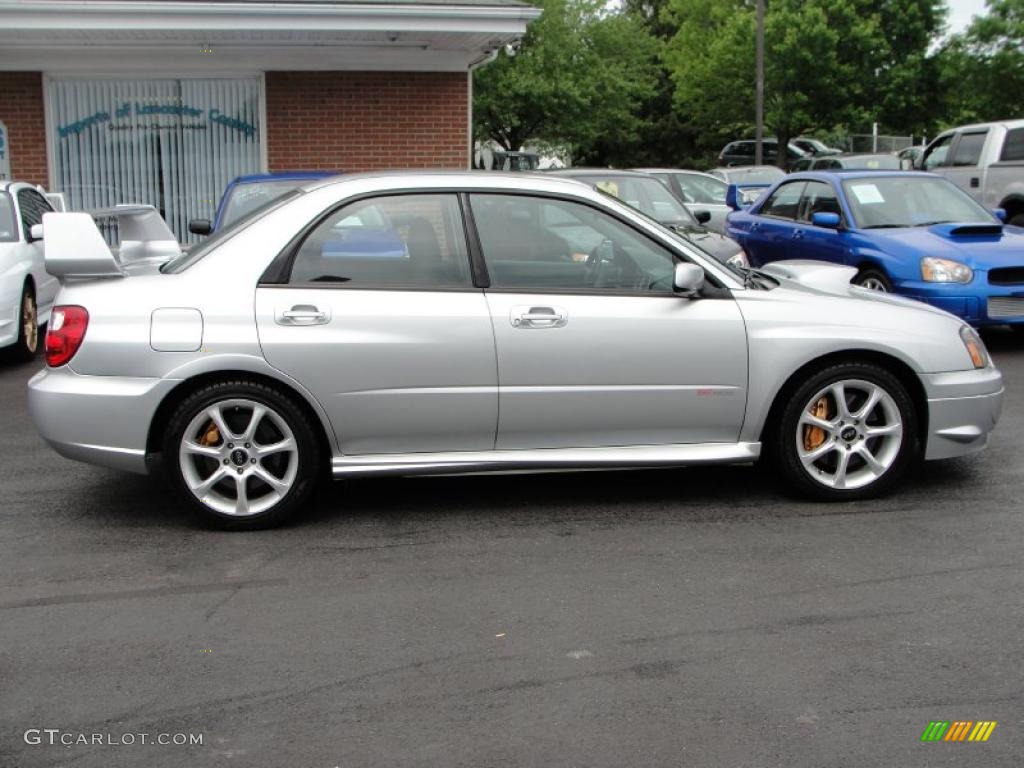Platinum Silver Metallic Subaru Impreza
