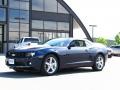 2010 Imperial Blue Metallic Chevrolet Camaro LT Coupe  photo #2