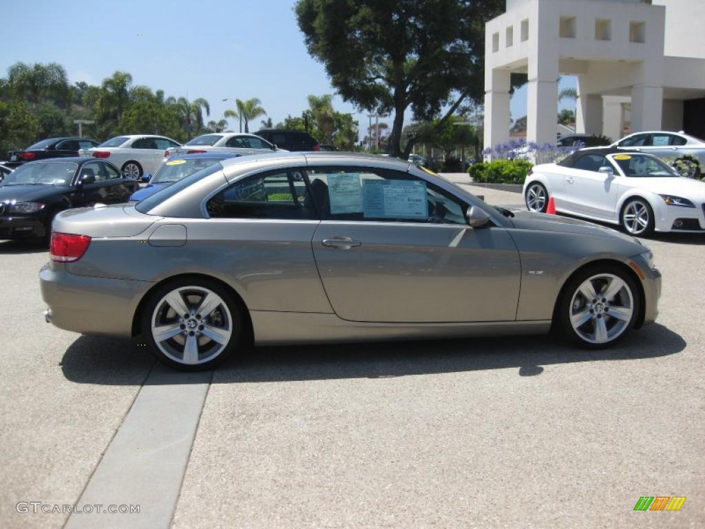 2007 3 Series 335i Convertible - Platinum Bronze Metallic / Saddle Brown/Black photo #8