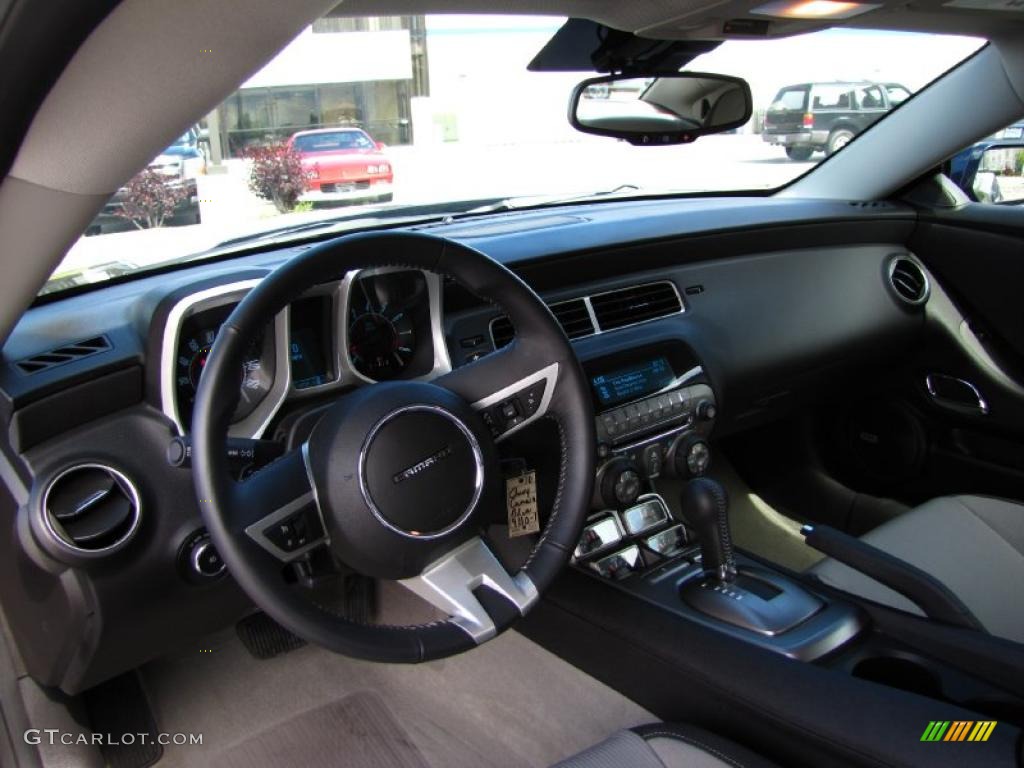 2010 Camaro LT Coupe - Imperial Blue Metallic / Gray photo #6