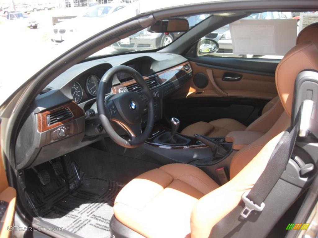 2007 3 Series 335i Convertible - Platinum Bronze Metallic / Saddle Brown/Black photo #11