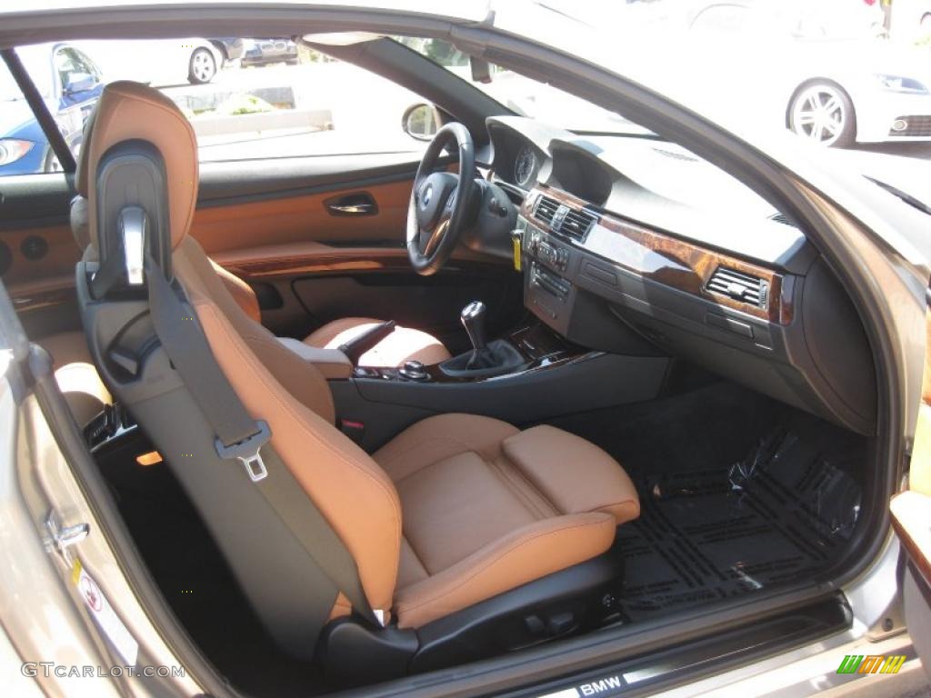 2007 3 Series 335i Convertible - Platinum Bronze Metallic / Saddle Brown/Black photo #12