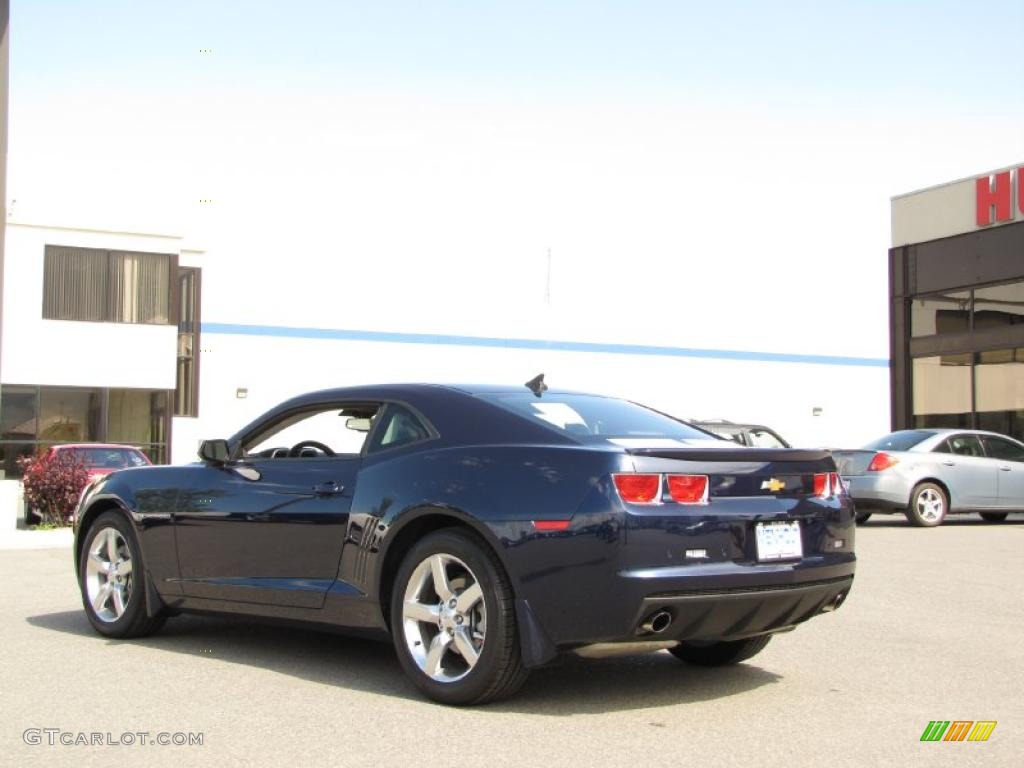 2010 Camaro LT Coupe - Imperial Blue Metallic / Gray photo #15