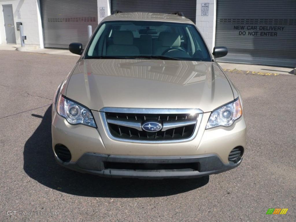 2009 Outback 2.5i Wagon - Harvest Gold Metallic / Warm Ivory photo #2