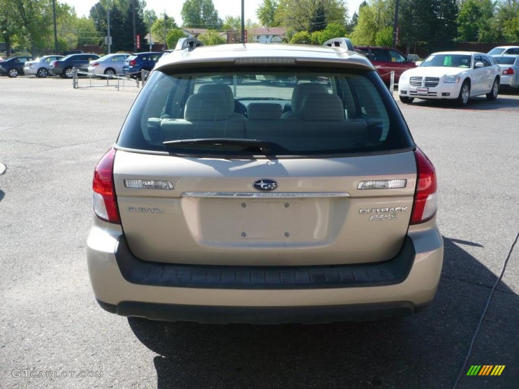 2009 Outback 2.5i Wagon - Harvest Gold Metallic / Warm Ivory photo #5