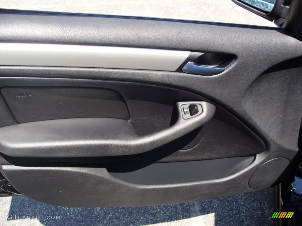 2004 3 Series 325xi Sedan - Jet Black / Black photo #16
