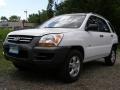 2008 Clear White Kia Sportage LX V6 4x4  photo #1