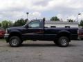 2003 True Blue Metallic Ford F350 Super Duty XLT Regular Cab 4x4  photo #11