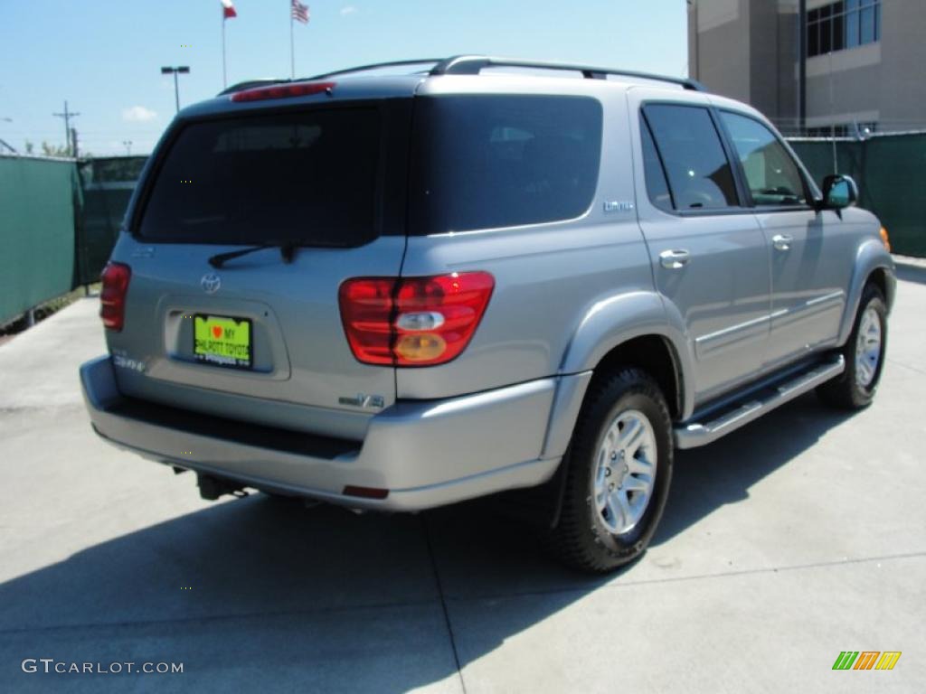 2004 Sequoia Limited - Silver Sky Metallic / Charcoal photo #3