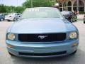 2005 Windveil Blue Metallic Ford Mustang V6 Deluxe Coupe  photo #14
