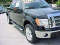 Black - F150 Lariat SuperCrew 4x4 Photo No. 2