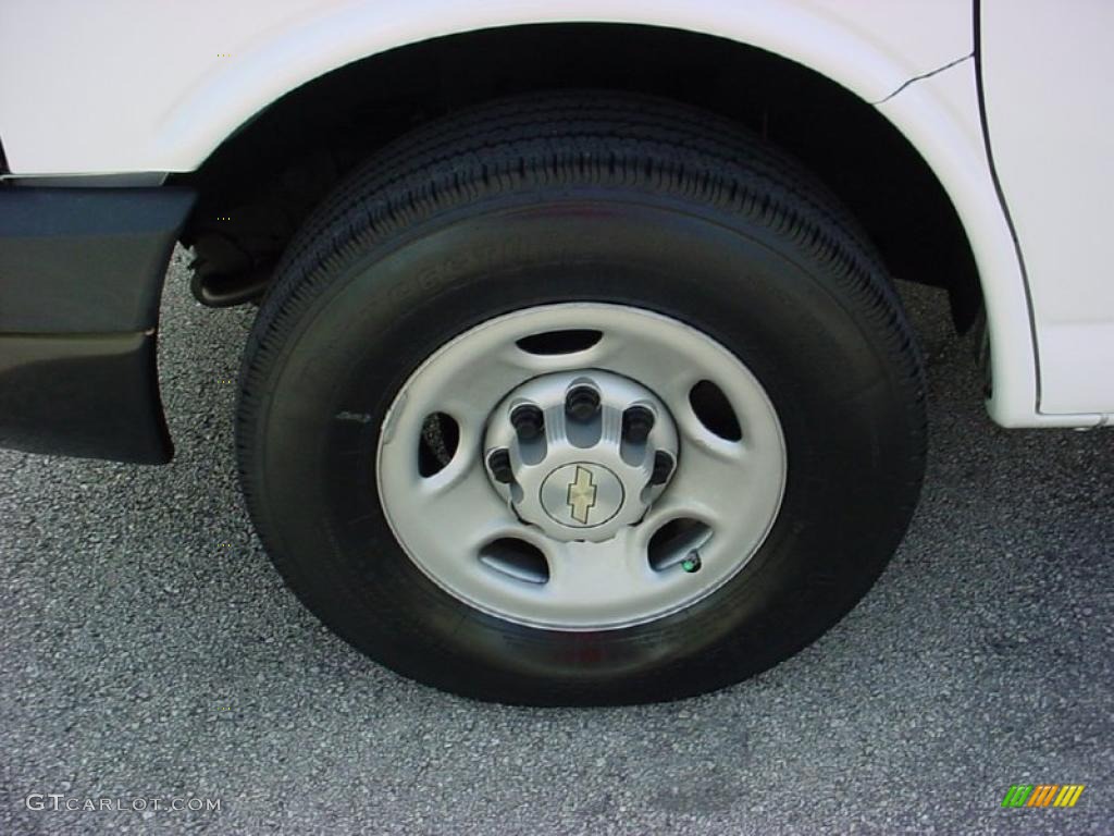 2008 Express 2500 Cargo Van - Summit White / Medium Pewter photo #11