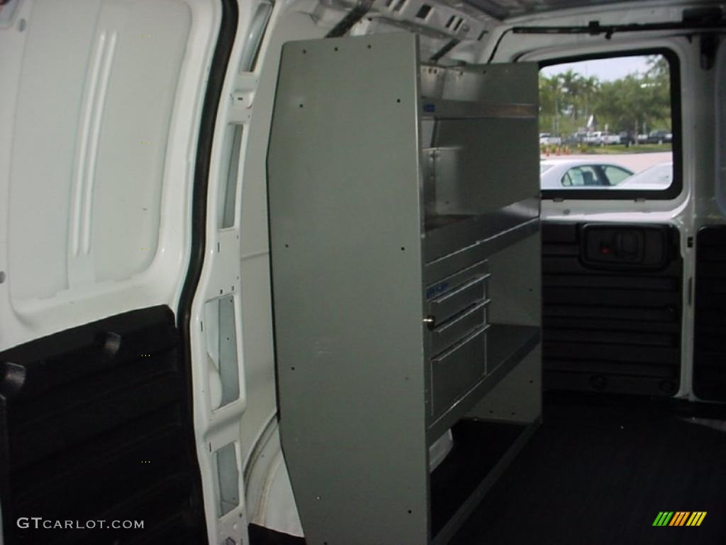 2008 Express 2500 Cargo Van - Summit White / Medium Pewter photo #21