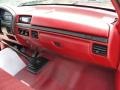 1992 Electric Current Red Pearl Ford F150 S Extended Cab  photo #22
