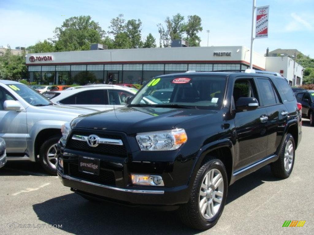 2010 4Runner Limited 4x4 - Black / Graphite photo #1