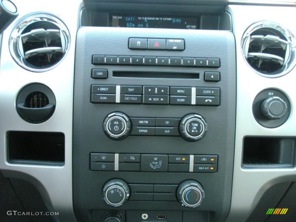 2010 F150 XLT SuperCab - Ingot Silver Metallic / Medium Stone photo #9