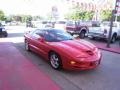 2001 Bright Red Pontiac Firebird Trans Am WS-6 Coupe  photo #8