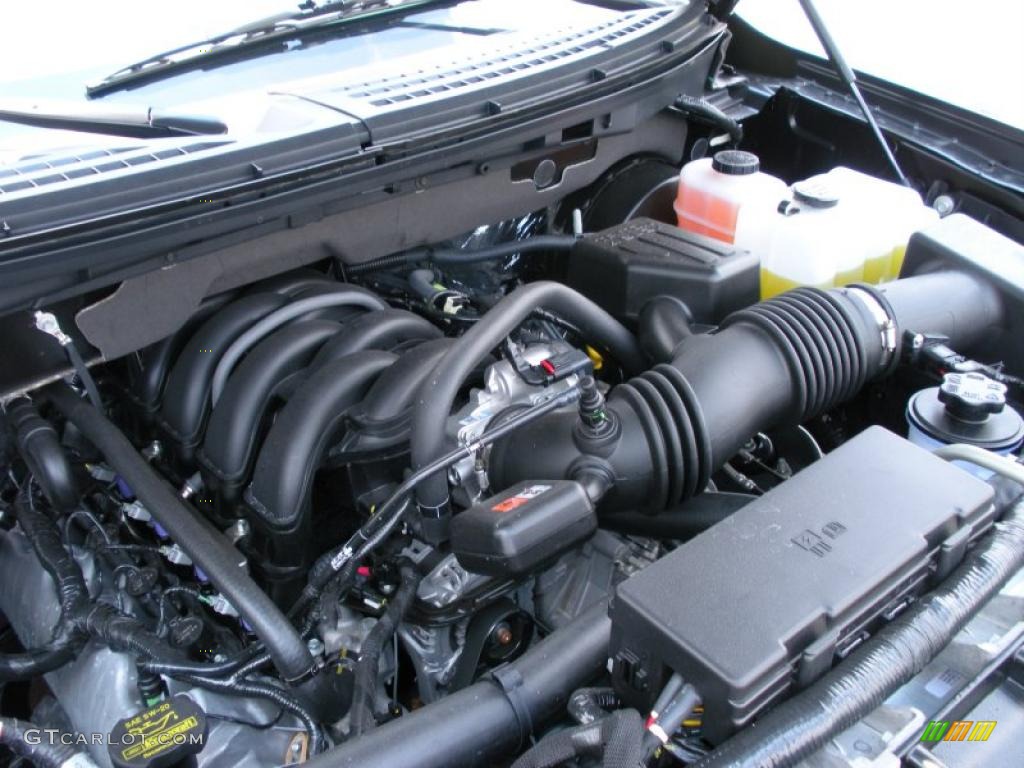 2010 F150 XLT SuperCrew - Tuxedo Black / Medium Stone photo #11