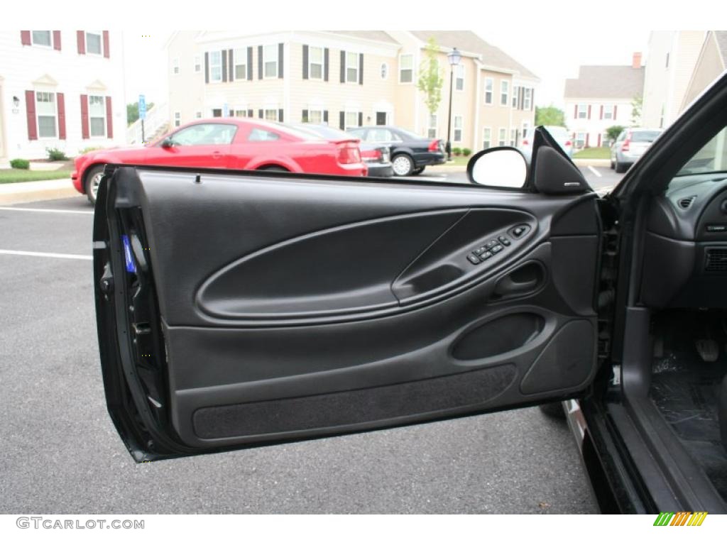 2000 Mustang GT Convertible - Black / Dark Charcoal photo #13