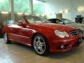 Mars Red - CLK 550 Cabriolet Photo No. 3