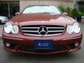 2008 Storm Red Metallic Mercedes-Benz CLK 550 Cabriolet  photo #2