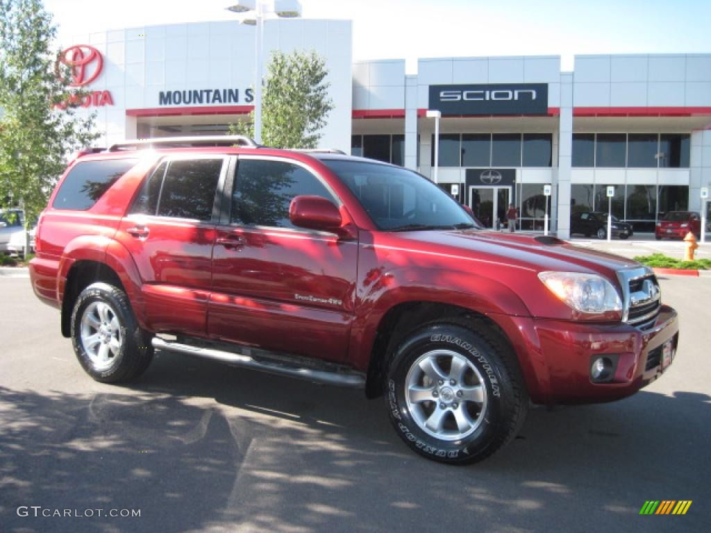 2006 4Runner Sport Edition 4x4 - Salsa Red Pearl / Stone Gray photo #1