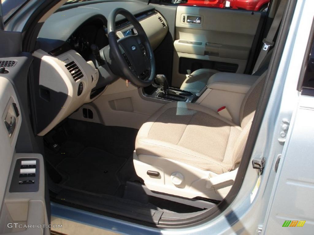2009 Flex SE - Light Ice Blue Metallic / Medium Light Stone photo #10