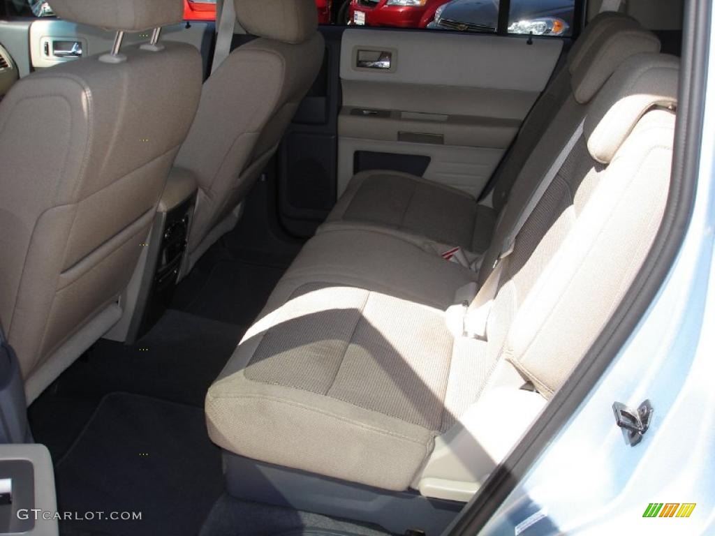 2009 Flex SE - Light Ice Blue Metallic / Medium Light Stone photo #11